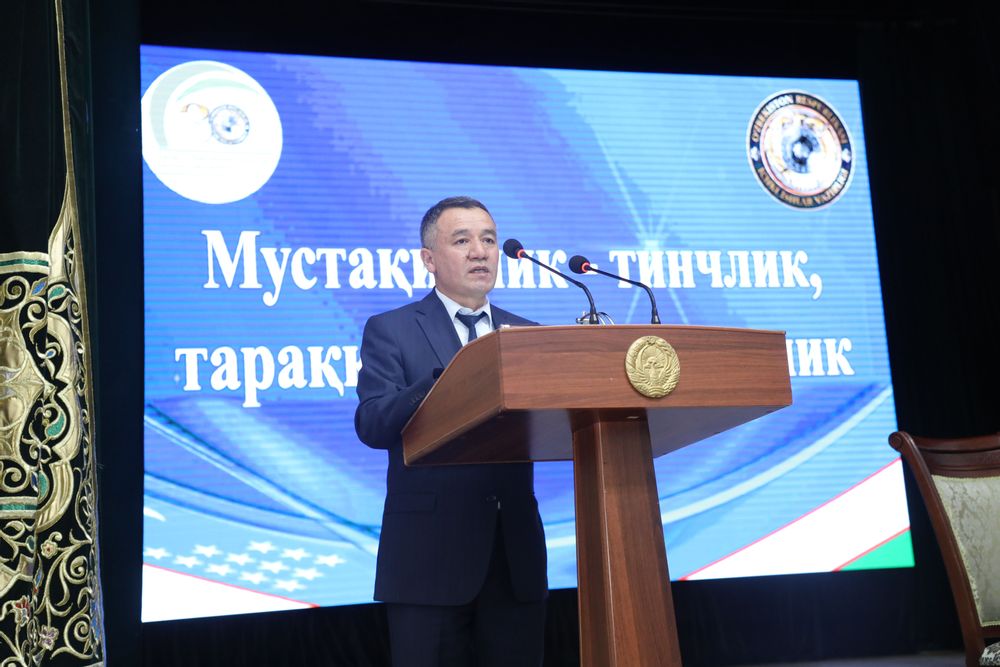 Мустақиллик тинcнлик, тараққиёт, баркамоллик