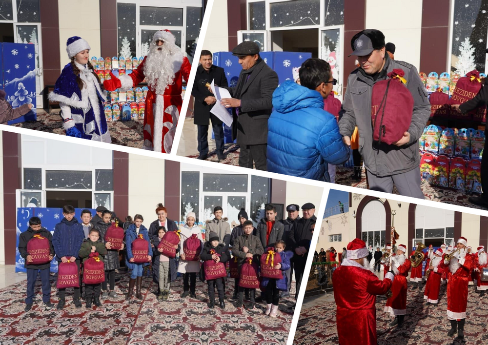Прибыл караван с подарками 