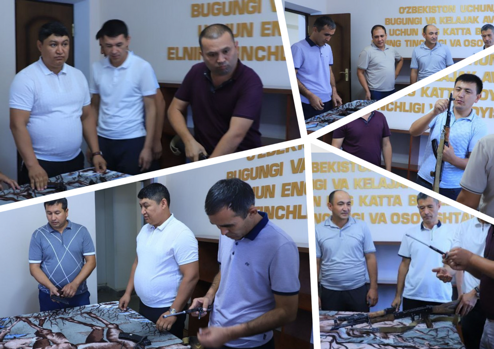 Маҳорат синовдан ўтказилди