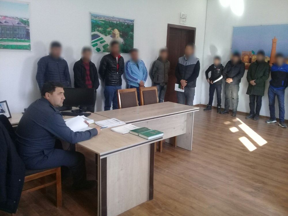 Сайёр қабулда назорат остидаги шахслар