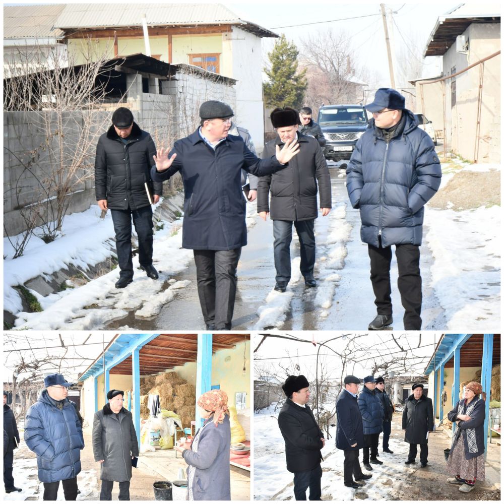 Вазир ўринбосари Шаҳрисабз туманида коммунал ва маиший соҳаларни ўрганди