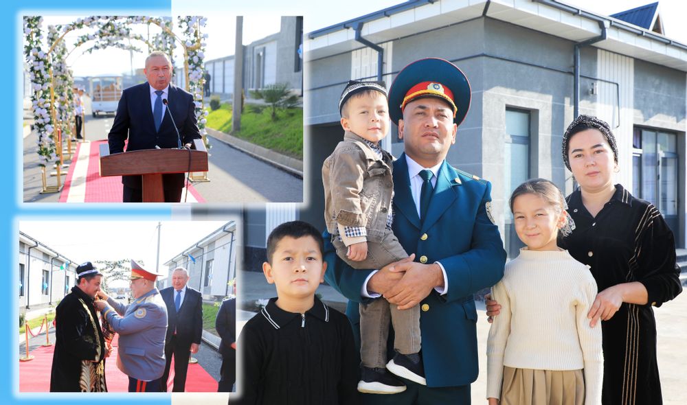 Ходимларга турар жой калитлари топширилди