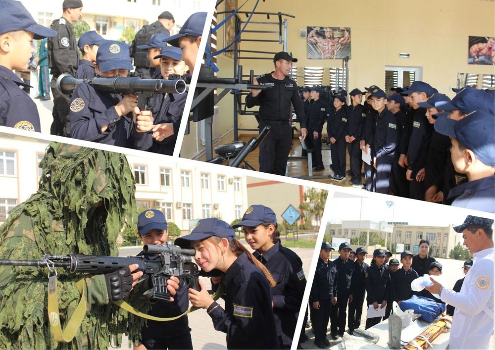 Students are in the military